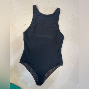 Acacia swimwear France 1 piece suit. Black size medium
